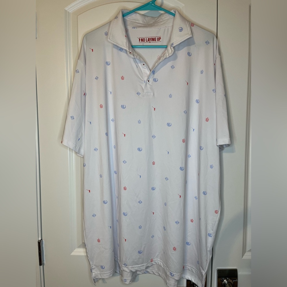No Laying Up Icon Golf Polo